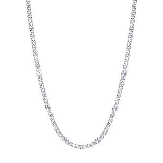 1 - Symphonia Brosway groumette necklace BYM83 316L steel with Swarovski