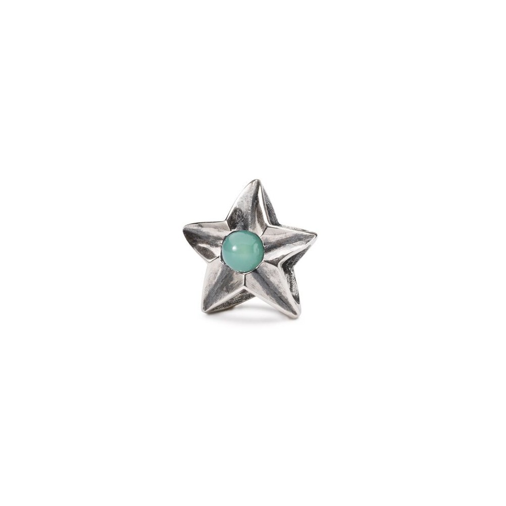 1 - Trollbeads Star of Joy TAGBE-00262 Silver with stone