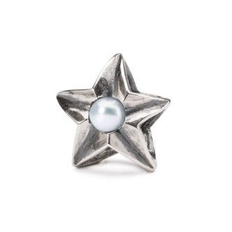 1 - Trollbeads Star of purity TAGBE-00264 Silver with pearl