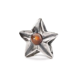 1 - Trollbeads Star of Courage TAGBE-00265 Silver with stone