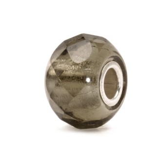 1 - Trollbeads Prisma Grigio TGLBE-00150 Vetro ed Argento