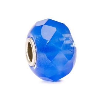 1 - Trollbeads Blue Prism TGLBE-00155 Glass and Silver