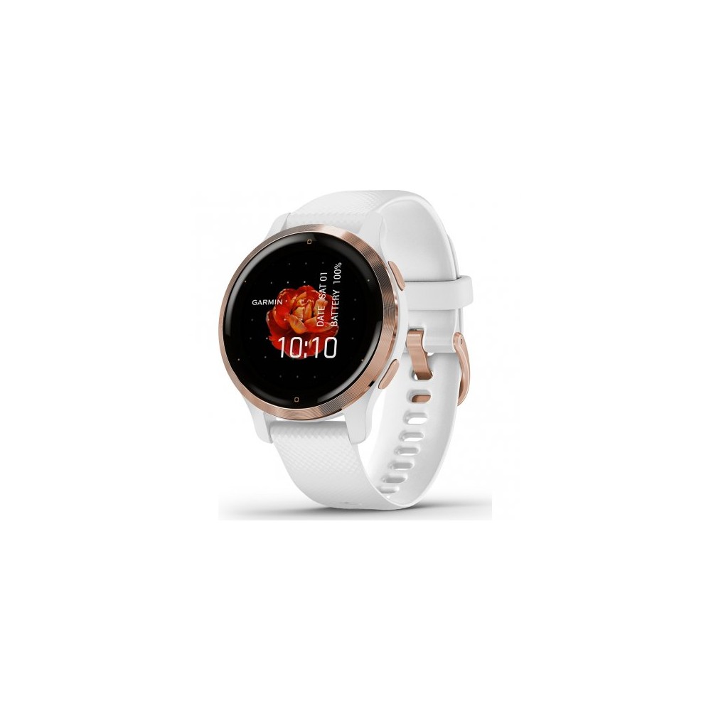 1 - Orologio Garmin Venu 2S donna rosato 010-02429-13 cinturino silicone