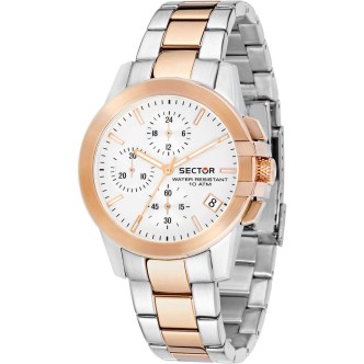 1 - Sector Watch Woman Chronograph Analog steel strap Sector 480 collection R3273797501