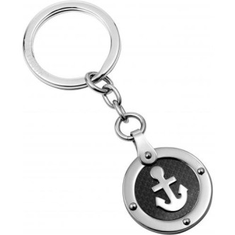 1 - Morellato Marine SU3068 steel man anchor keychain