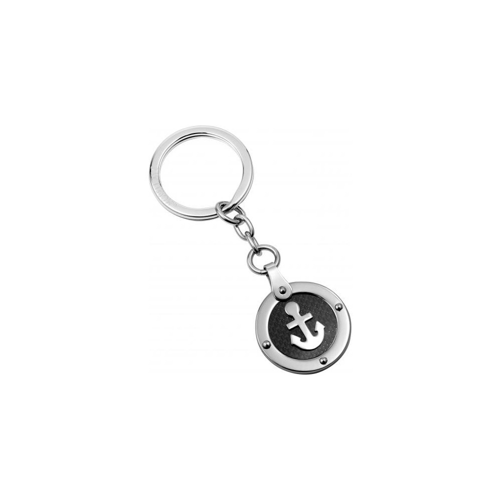 1 - Morellato Marine SU3068 steel man anchor keychain