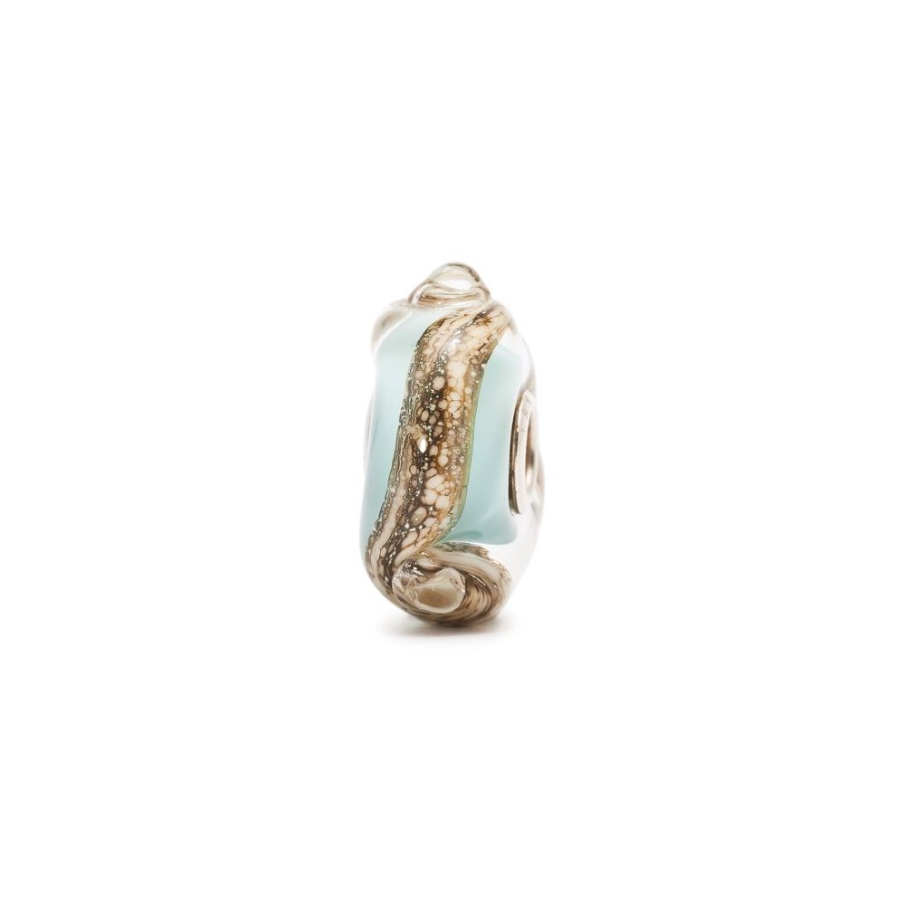 1 - Trollbeads Tracce TGLBE-10144 Vetro bianco