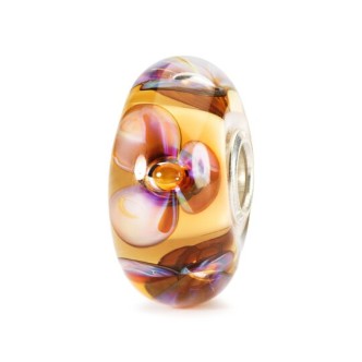 1 - Trollbeads Violette Amber TGLBE-10169 Amber glass