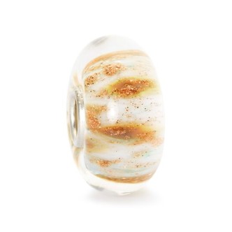 1 - Trollbeads Scirocco TGLBE-10179 Vetro bianco