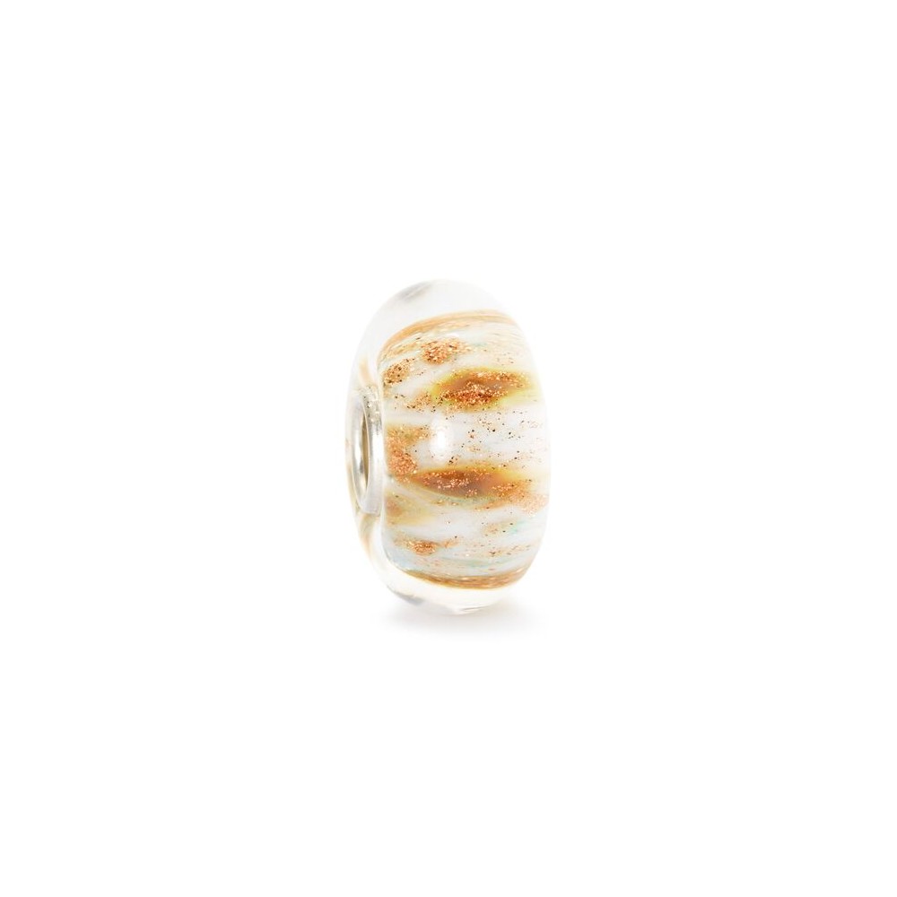 1 - Trollbeads Scirocco TGLBE-10179 Vetro bianco