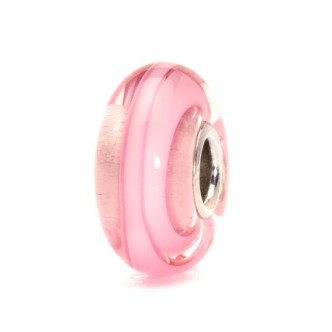 1 - Trollbeads Nastro Rosa TGLBE-10230 Vetro rosa