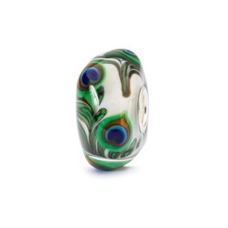 1 - Trollbeads Occhio di Pavone vetro TGLBE-10420