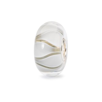 1 - Trollbeads Tulipani bianchi vetro TGLBE-10440