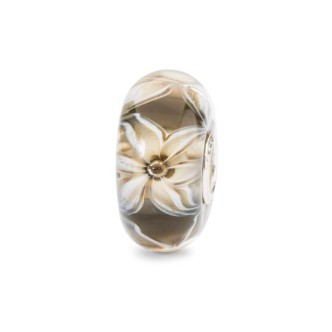 1 - Trollbeads fiore dell'eleganza vetro TGLBE-10441