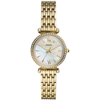 1 - Fossil watch woman Carlie Mini only time ES4735 golden