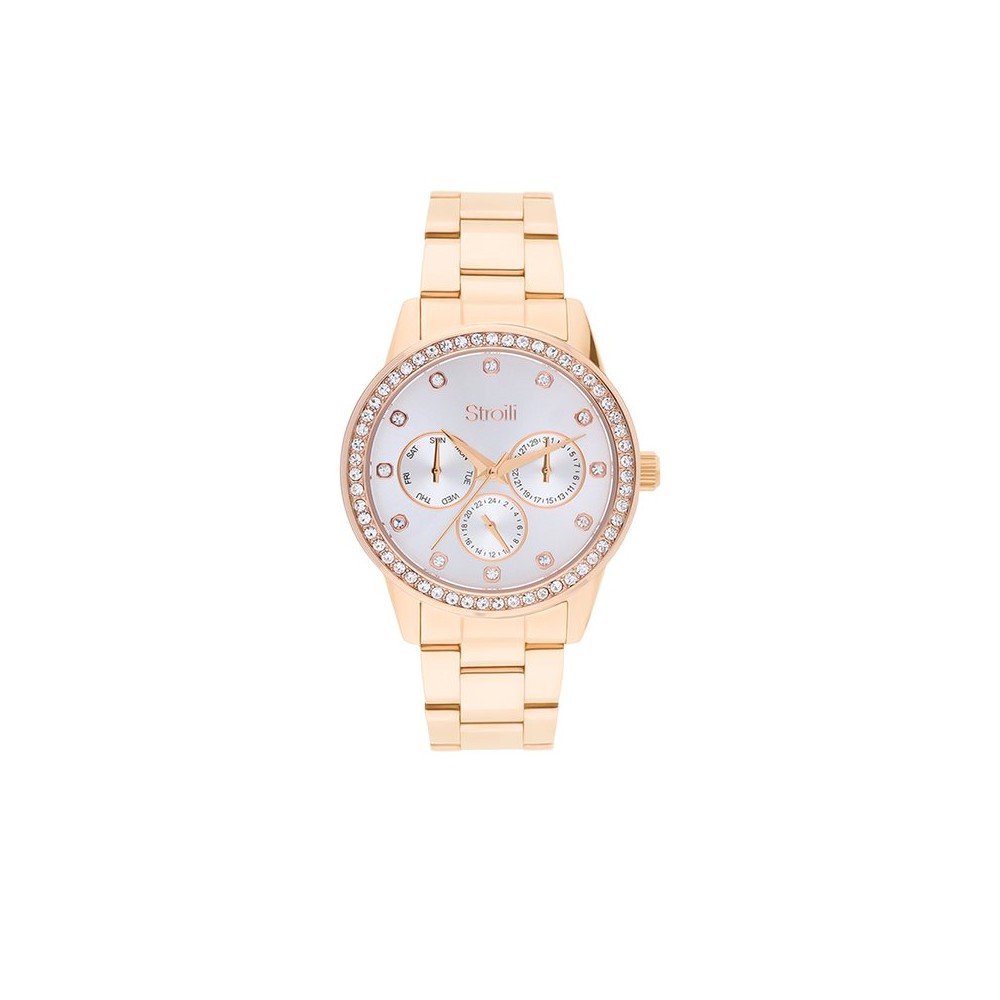 1 - Multifunction pink watch woman Stroili Phoenix 1673282 steel