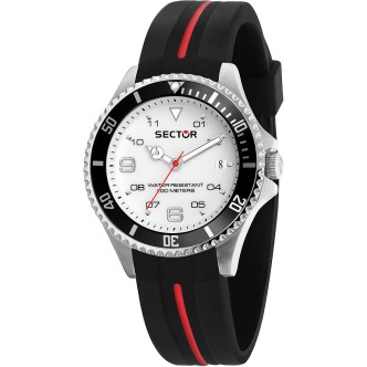 1 - Sector Watch Man Only Time Analogue silicone strap Sector collection 230 R3251161040