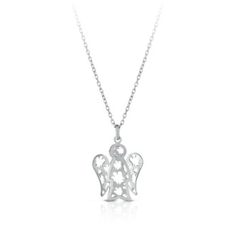 1 - White Gold Necklace Angelo Roberto Giannotti NKT292 for women