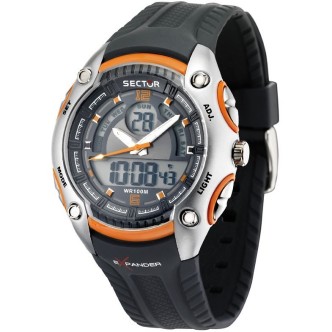 1 - Watch Sector Digital Man Analog and digital plastic strap collection Street fashion R3251574004