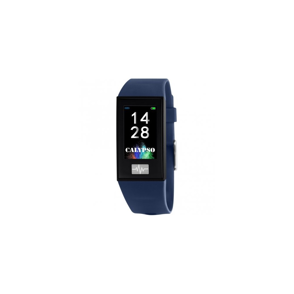 1 - Smartwatch Calypso blue man K8500 / 5 resin case and strap