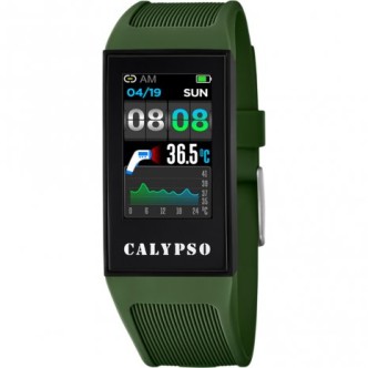 1 - Smartwatch Calypso green man K8501 / 4 resin case and strap