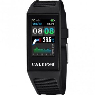 1 - Smartwatch Calypso nero uomo K8501/4 con cinturino ricambio