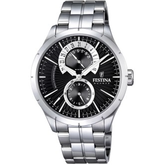 1 - Festina watch only time steel Retro collection man F16632 / 3