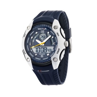 1 - Watch Sector Digital Man Analog and digital plastic strap Street fashion collection R3251574005