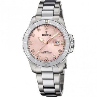 1 - Orologio solo tempo donna Festina Boyfriend madreperla acciaio F20503/2