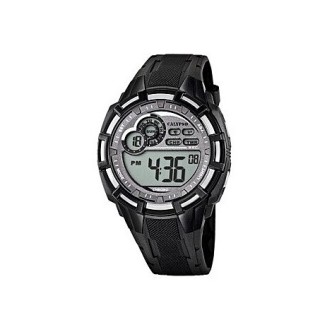 1 - Calypso black digital watch for men K5625 / 1 plastic For Man collection