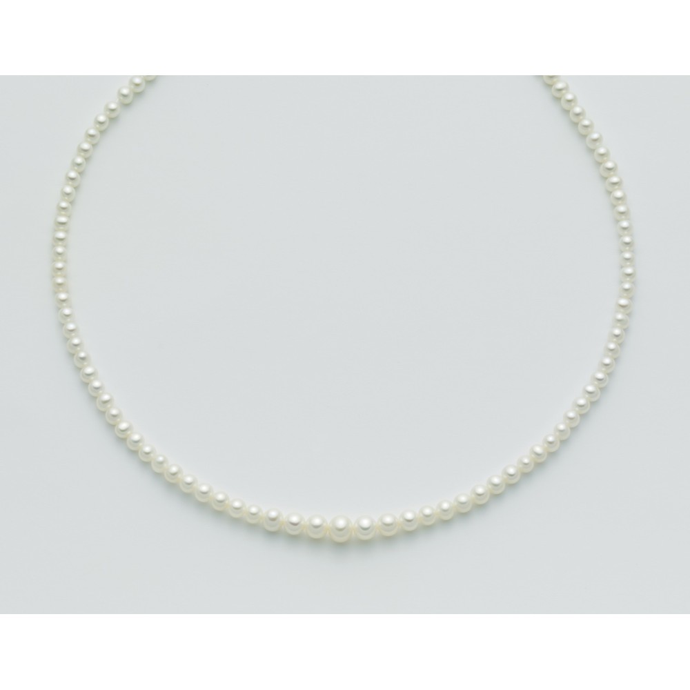 1 - Miluna Gold necklace with white pearls PCL2212V Boule and Fantasia