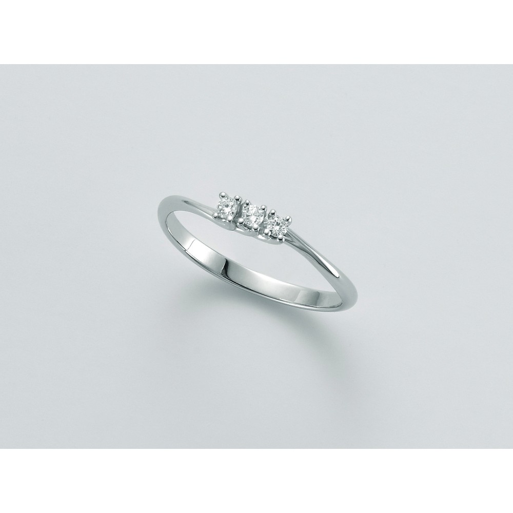 1 - Anello Trilogy Miluna Oro con diamanti donna LID3295-024G7