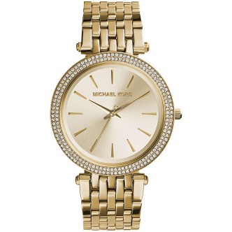 1 - Golden woman time only watch Michea Kors Darci MK3191