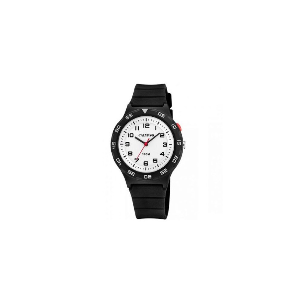 1 - Calypso black baby watch Junior Sweet Time K5797 / 4 silicone strap