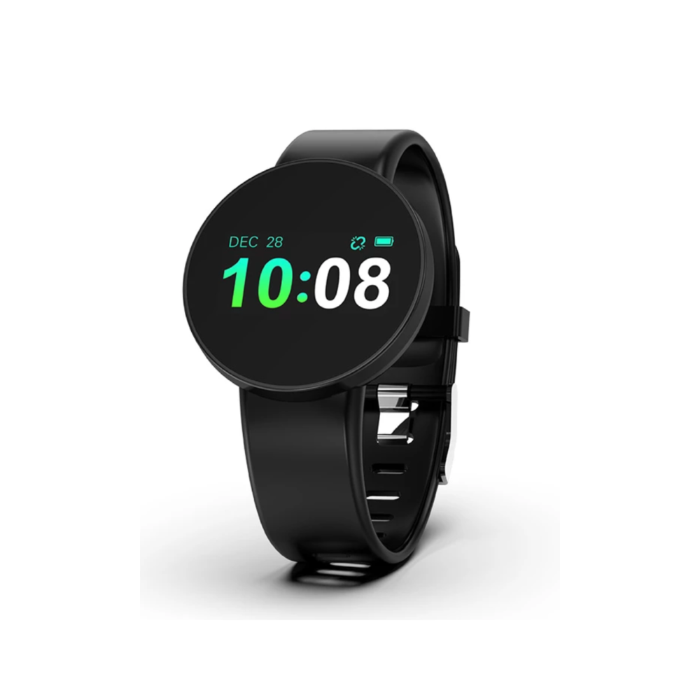 1 - Smartwatch man JM SMART Lowell black silicone PJS0004N