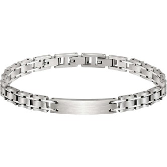 1 - Sector Energy steel man bracelet with SAFT47 plate