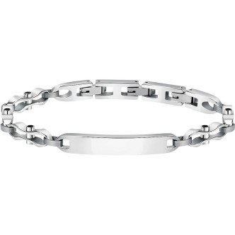 1 - Sector Energy steel man bracelet with SAFT51 plate