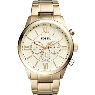 1 - Fossil Flyyn Chronograph Gold Men's Watch BQ1128IE