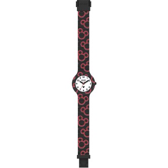 1 - HipHop watch only time analog unisex silicone strap Face Art collection HWU0924