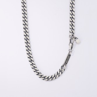 1 - Mabina vintage groumette man necklace 925 silver 553383