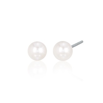 1 - Woman earrings with Mabina pearl Silver 925 563013