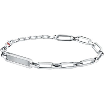 1 - Bracciale uomo Sector Energy SAFT49 acciaio e smalto