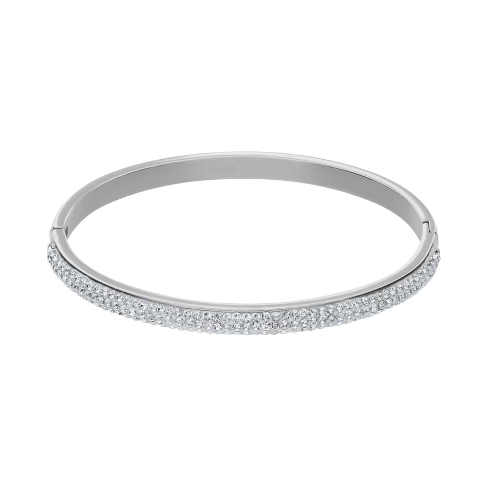 1 - Stroili Phantasya women's bangle bracelet in steel with crystals 1670571