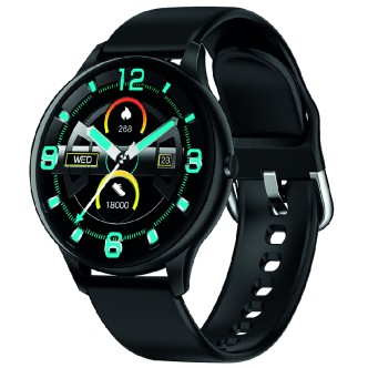 1 - Orologio Smartwatch uomo Smarty Round nero SW021A resina e silicone