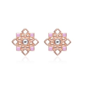 1 - Women's crystal stud earrings Stroili 1671109 Crystal Bubble.