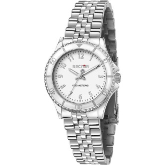 1 - Only time woman watch Sector 230 gray R3253161534 steel.