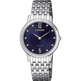 1 - Orologio donna Citizen L blu solo tempo acciaio EX1498-87L