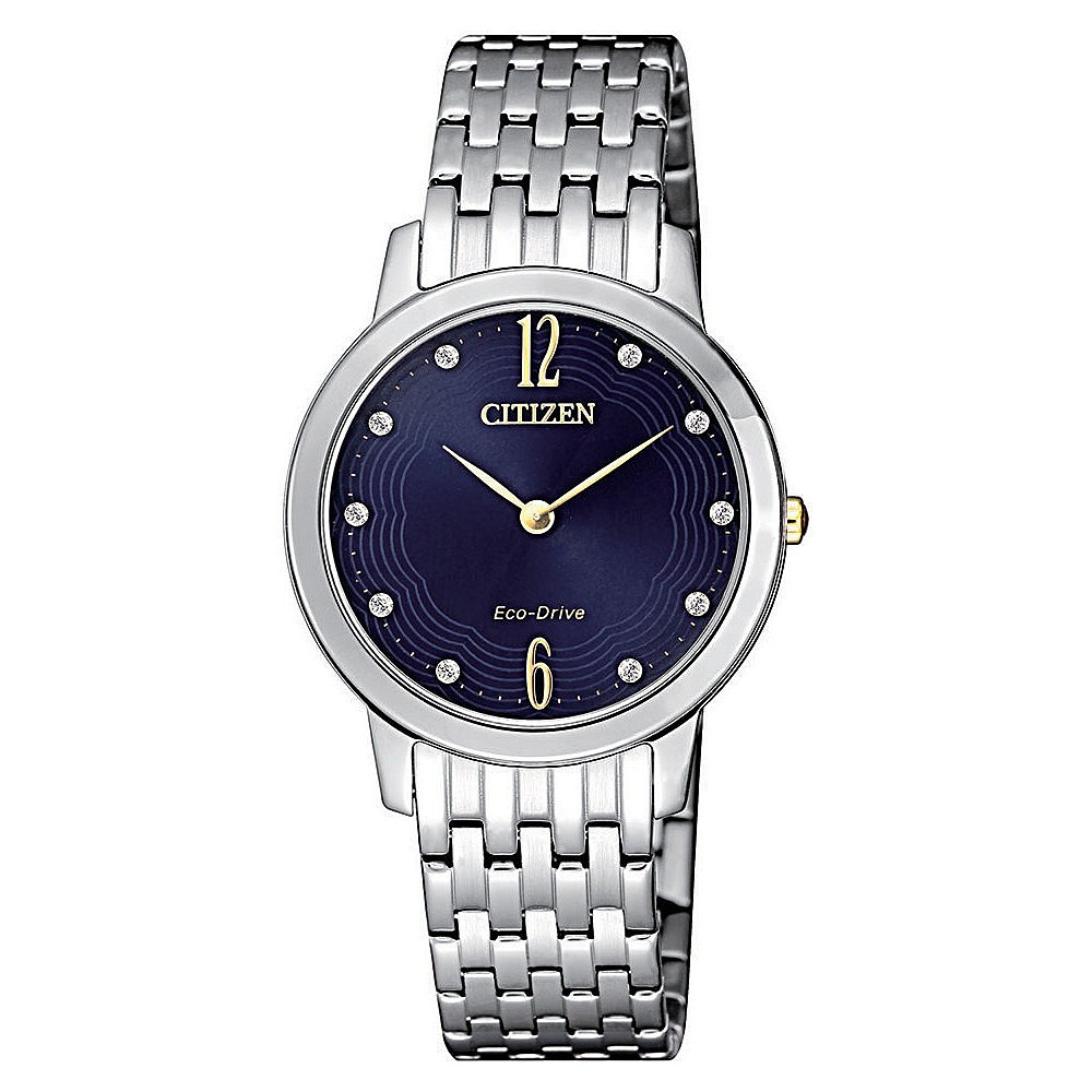 1 - Orologio donna Citizen L blu solo tempo acciaio EX1498-87L