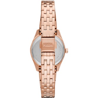 1 - Fossil Scarlette Micro ES5038 rose gold time only watch with crystals