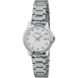 1 - Orologio Breil Solo Tempo donna analogico cinturino in acciaio collezione Tribe Classic Elegance EW0410